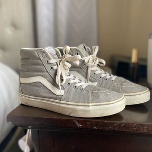 Gray High Top Vans